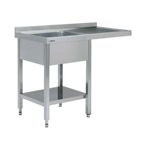 Fregadero industrial inox FSBE-1255-LD con hueco lavavasos