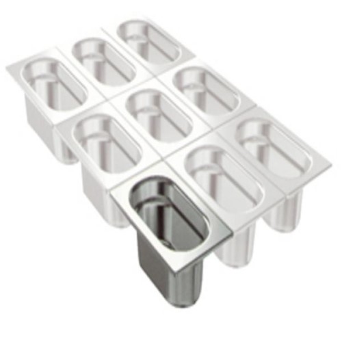 CUBETA INOX GN 1/9-100